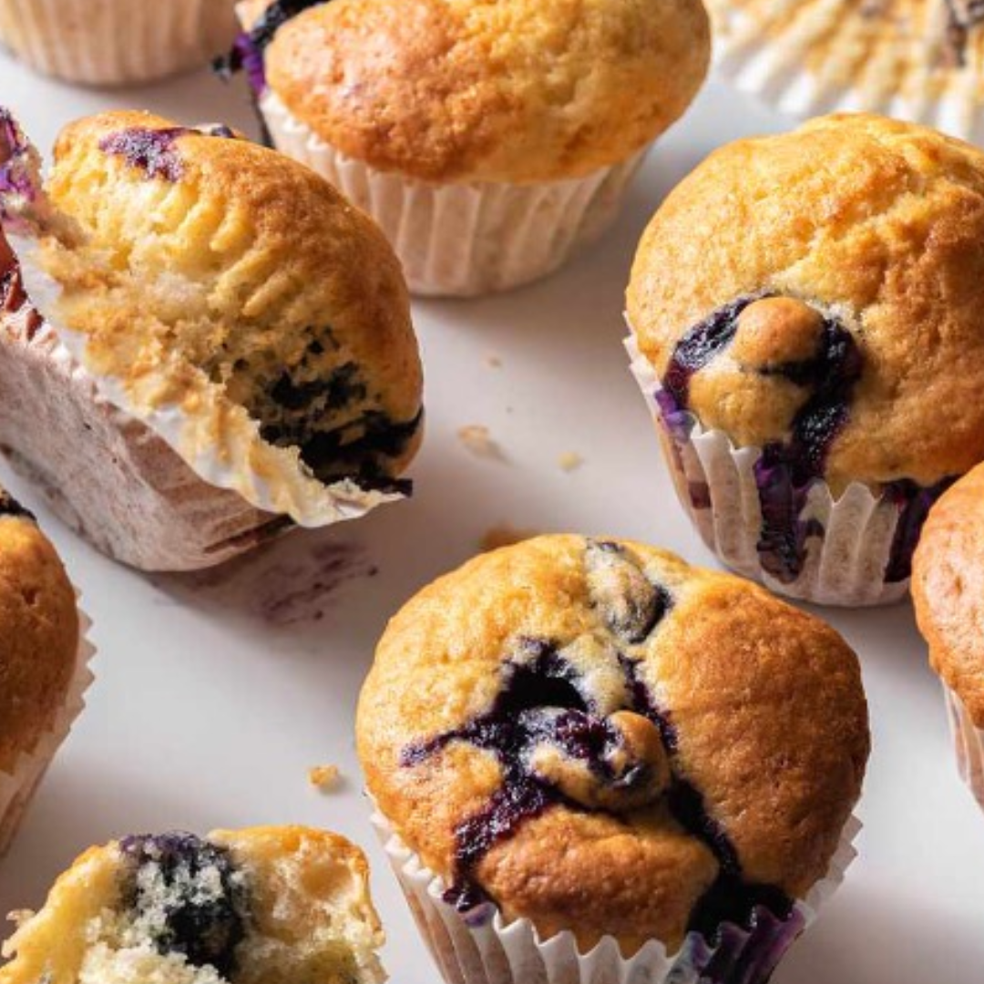 Lemon blueberry muffins