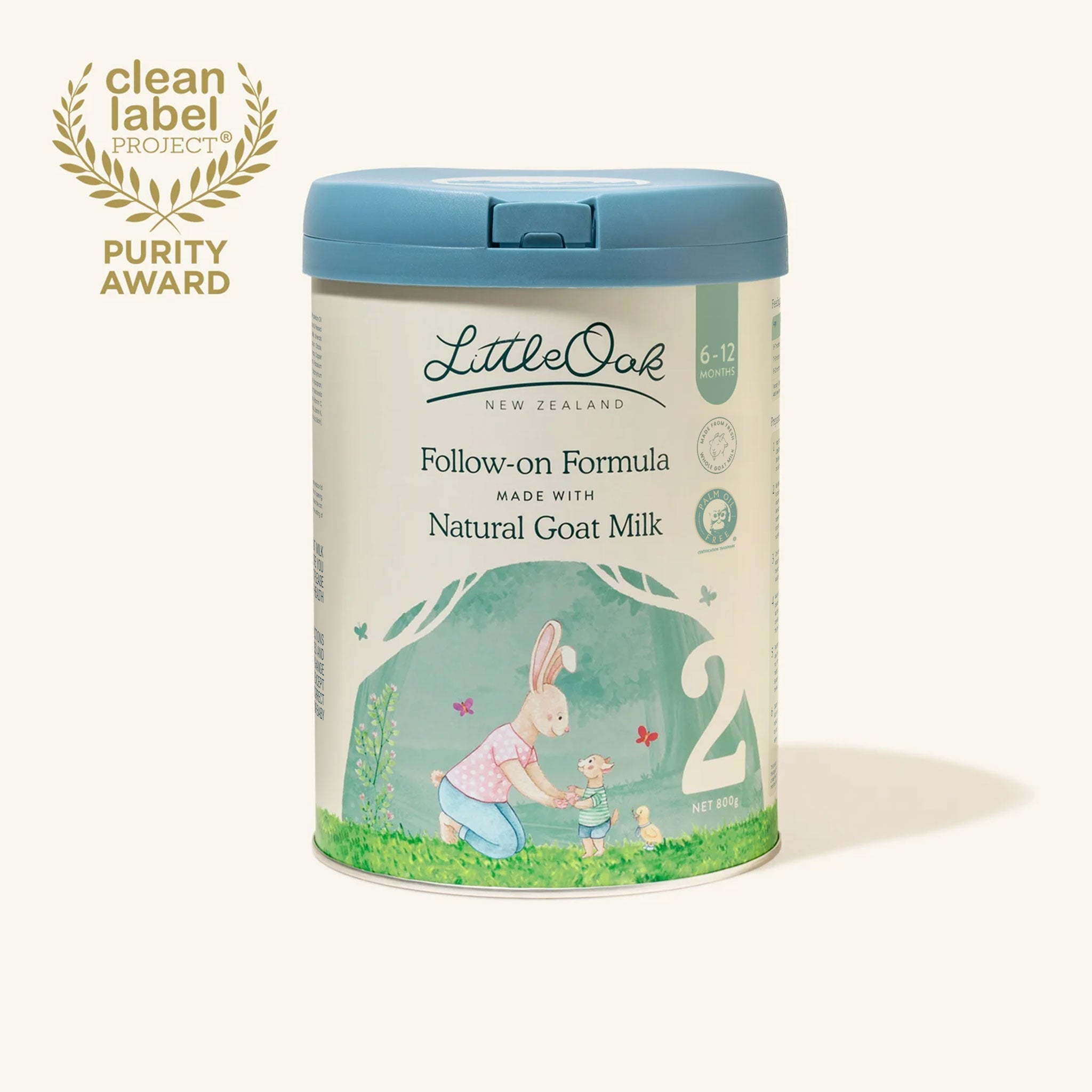 Natural Goat Milk Follow-on Formula with Olive Oil,<br> 6-12 months