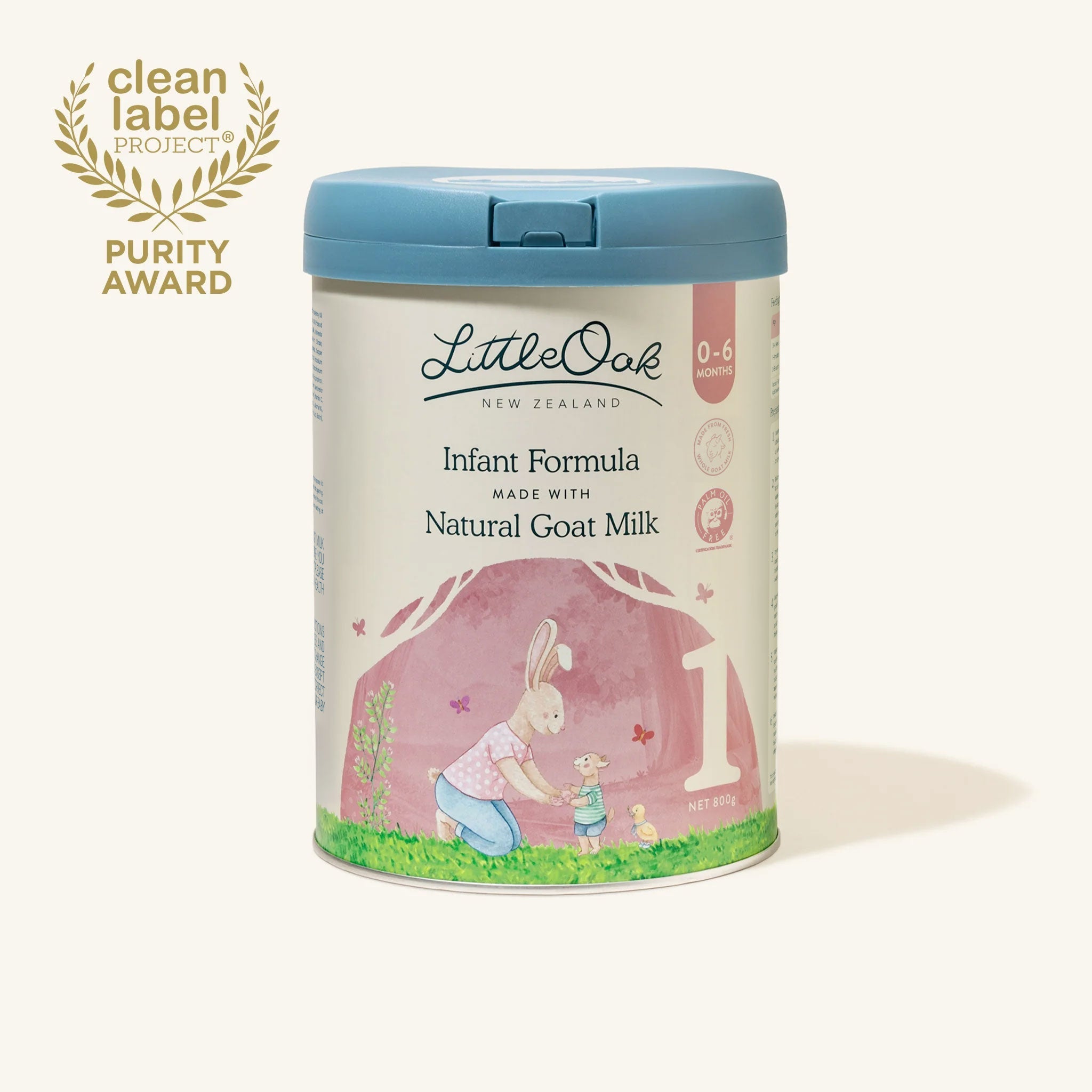 Natural Goat Milk Infant Formula with Olive Oil, <br>0-6 Months