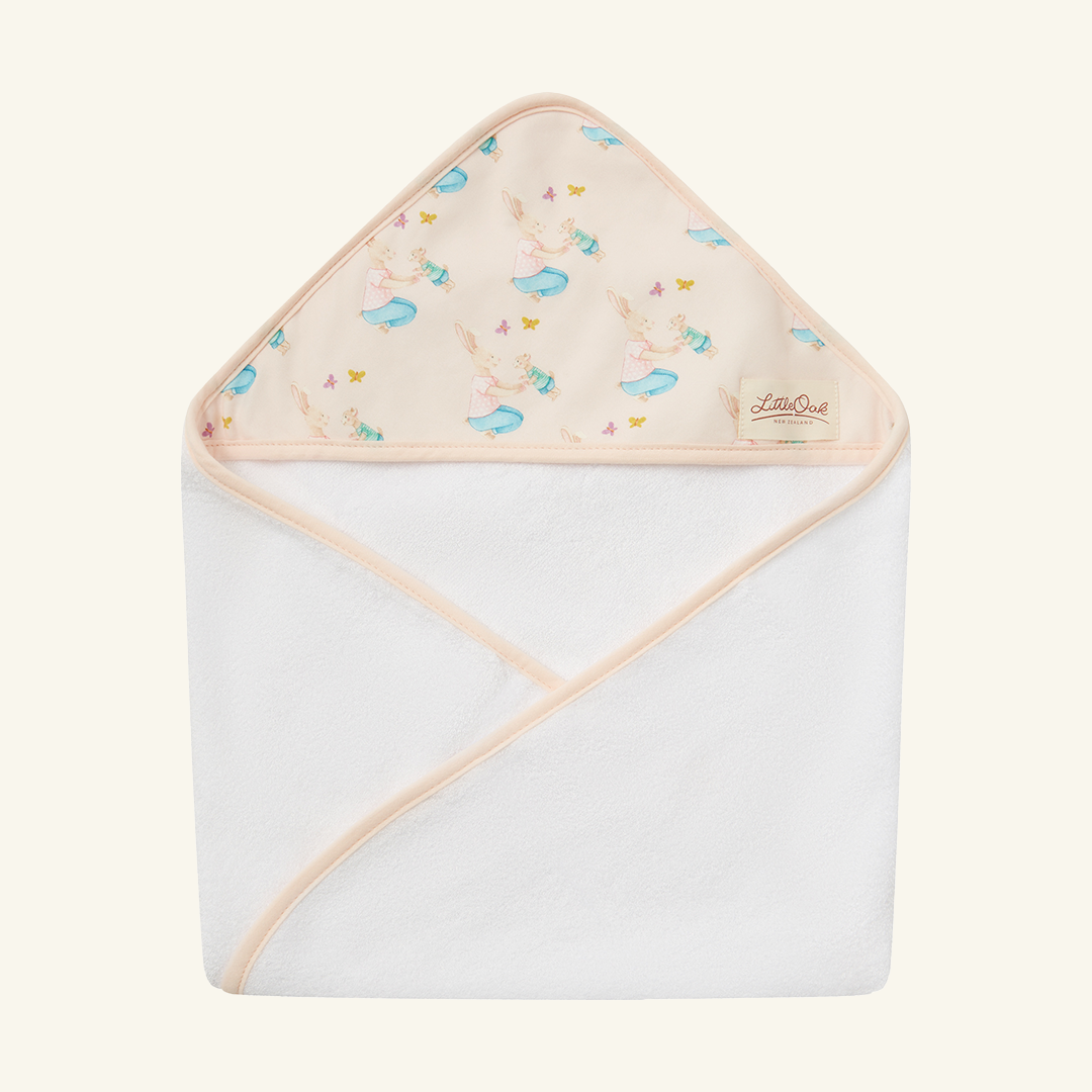 LittleOak Cotton Towel - Powder Pink